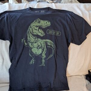 Green Dinosaur Graphic T-Shirt